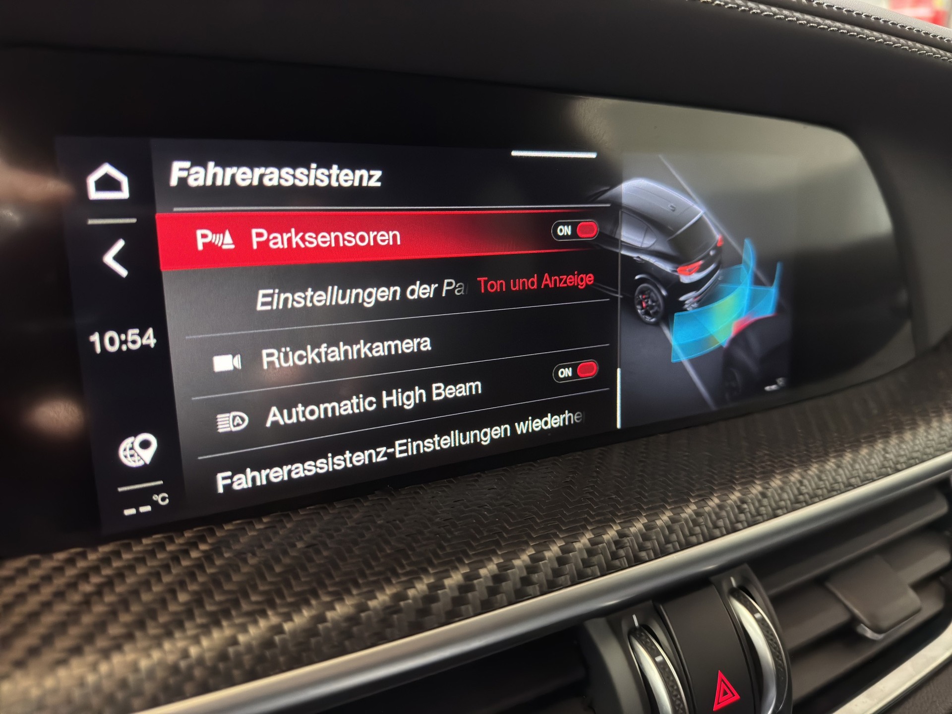 ALFA ROMEO Stelvio 2.9 V6 Quadrifoglio Q4 AT8 "Rosso Etna-Akrapovic"-image-22
