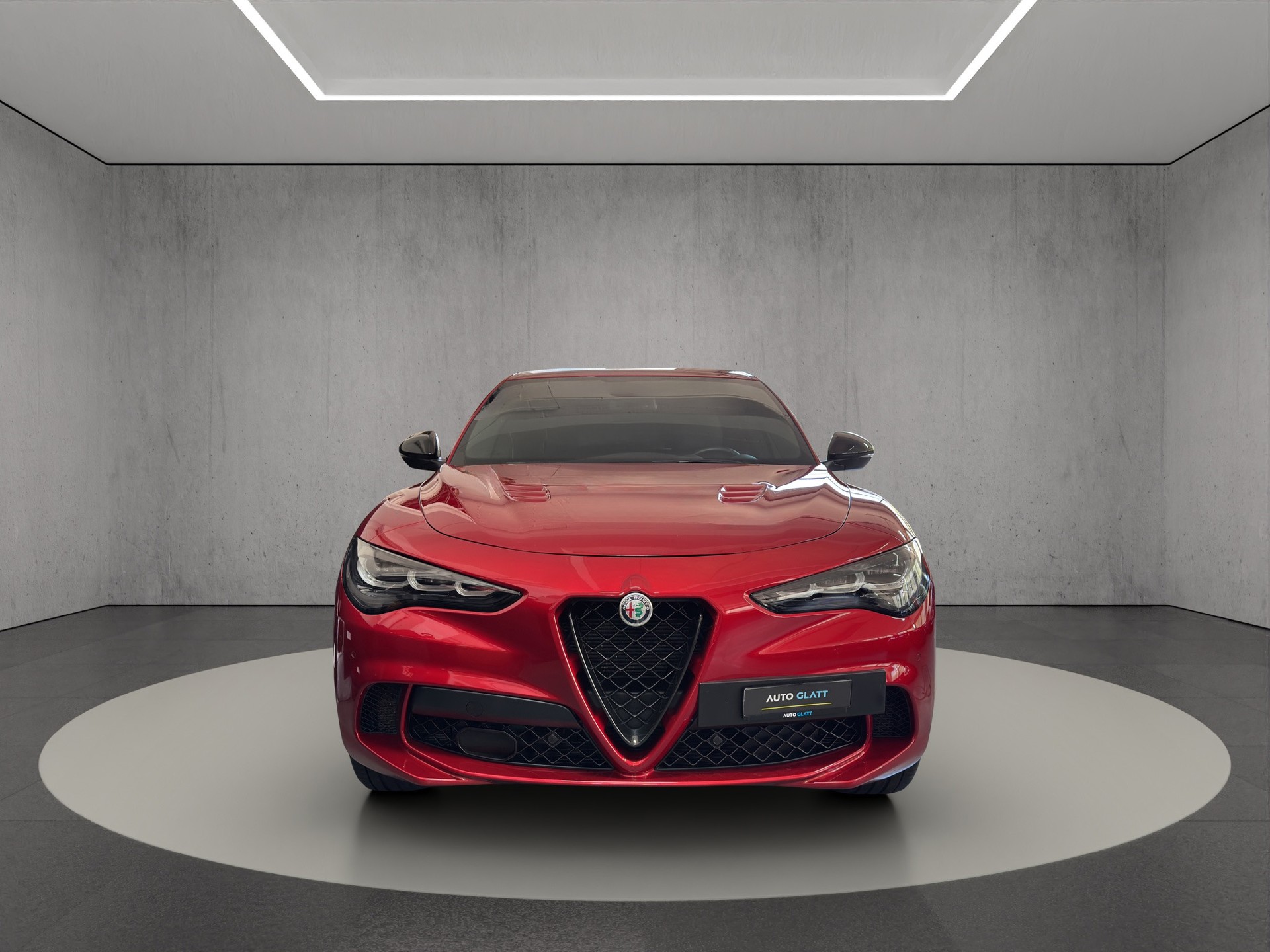 ALFA ROMEO Stelvio 2.9 V6 Quadrifoglio Q4 AT8 "Rosso Etna-Akrapovic"-image-7