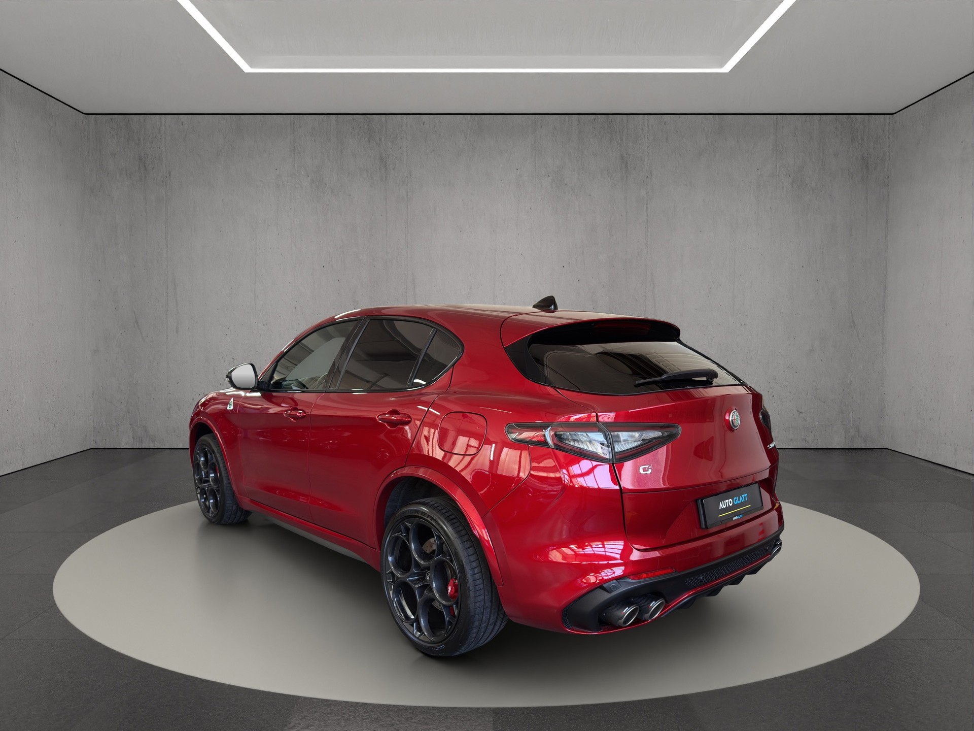 ALFA ROMEO Stelvio 2.9 V6 Quadrifoglio Q4 AT8 "Rosso Etna-Akrapovic"-image-4