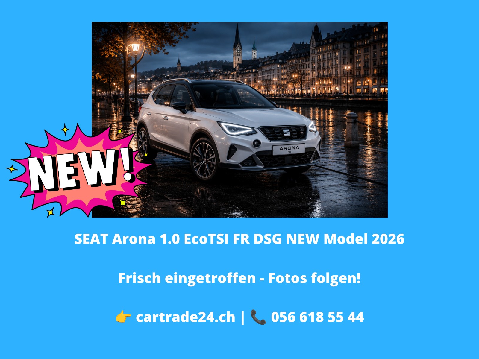 SEAT Arona 1.0 EcoTSI FR DSG NEW Model 2026-image-0