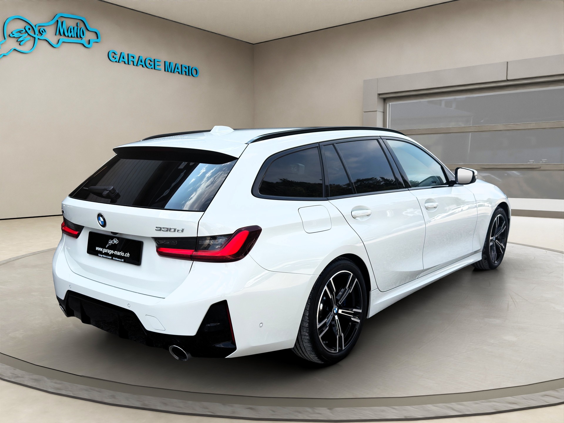BMW 330d xDrive 48V Touring Steptronic❗FACELIFT & M Sport❗✅CH-Fahrzeug & Werksgarantie und 8-fach bereift auf ALU✅-image-4