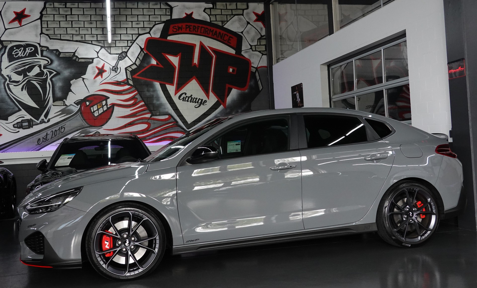 HYUNDAI I30Fastback 2.0 T-GDi N DCT LIMO CLEAN GREY CH-FZ FULL ON TOP-image-1