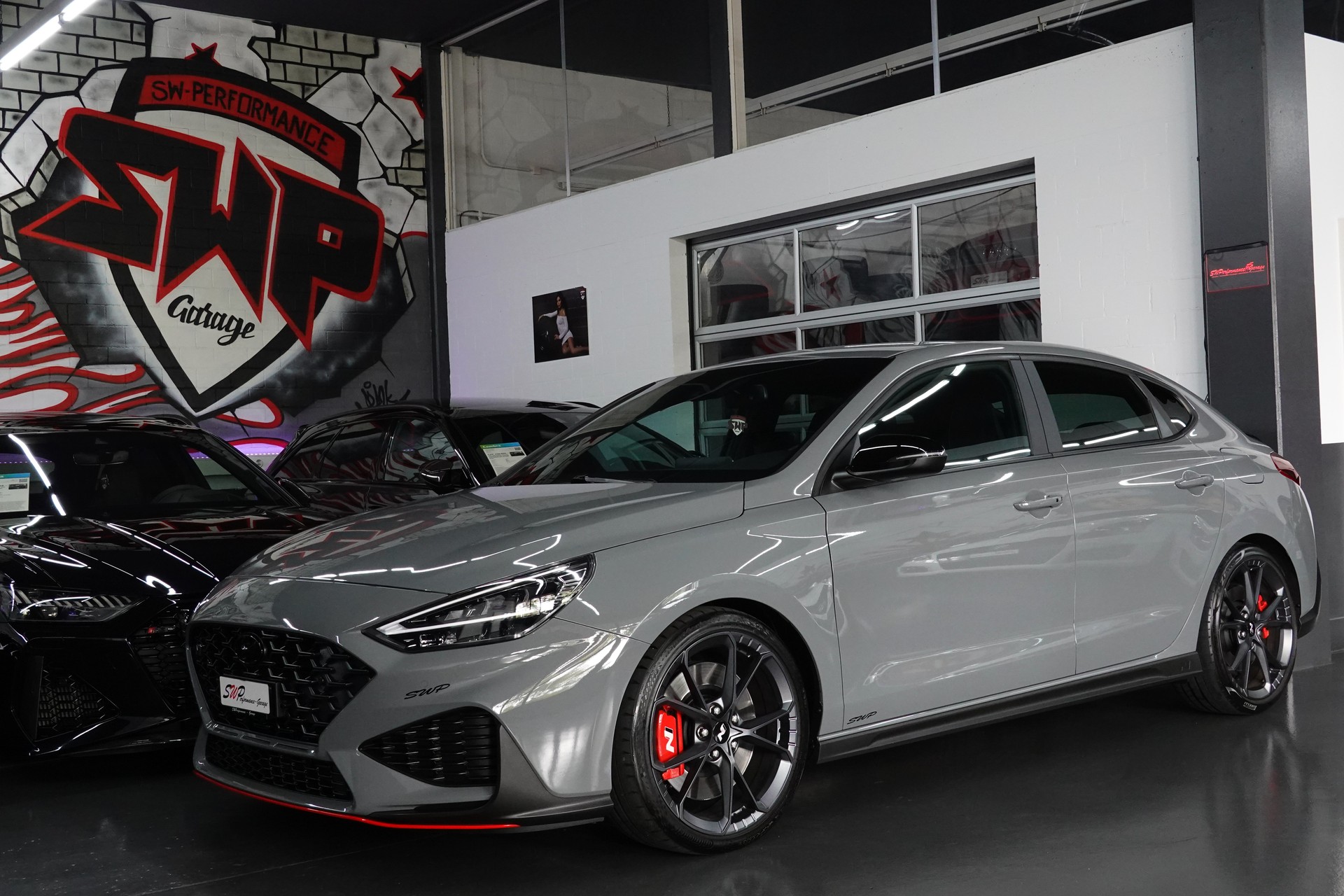 HYUNDAI I30Fastback 2.0 T-GDi N DCT LIMO CLEAN GREY CH-FZ FULL ON TOP-image-0