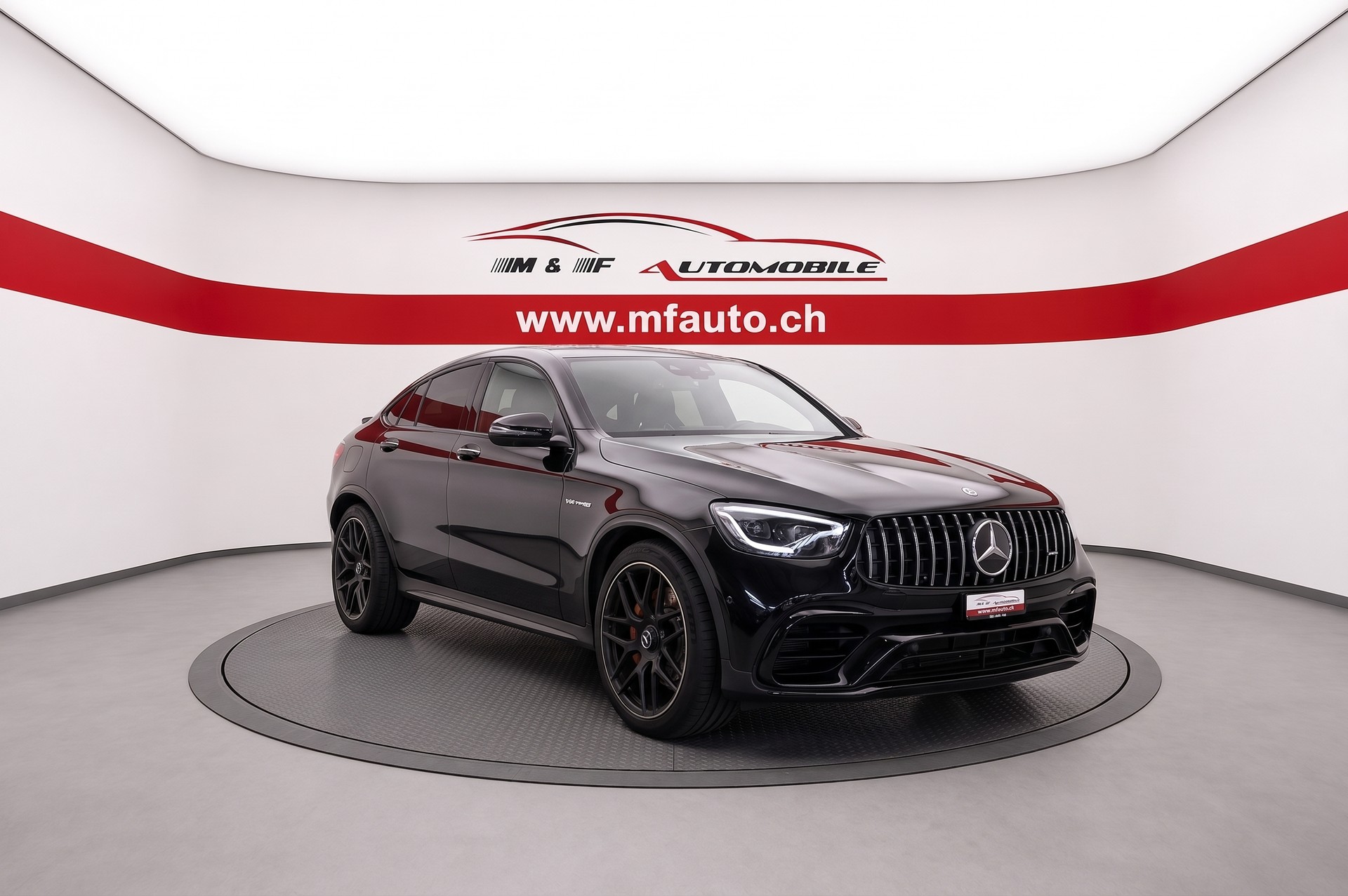 MERCEDES-BENZ GLC 63 S AMG 4m+ Coupé * Schalensitze * CH FZ *-image-2