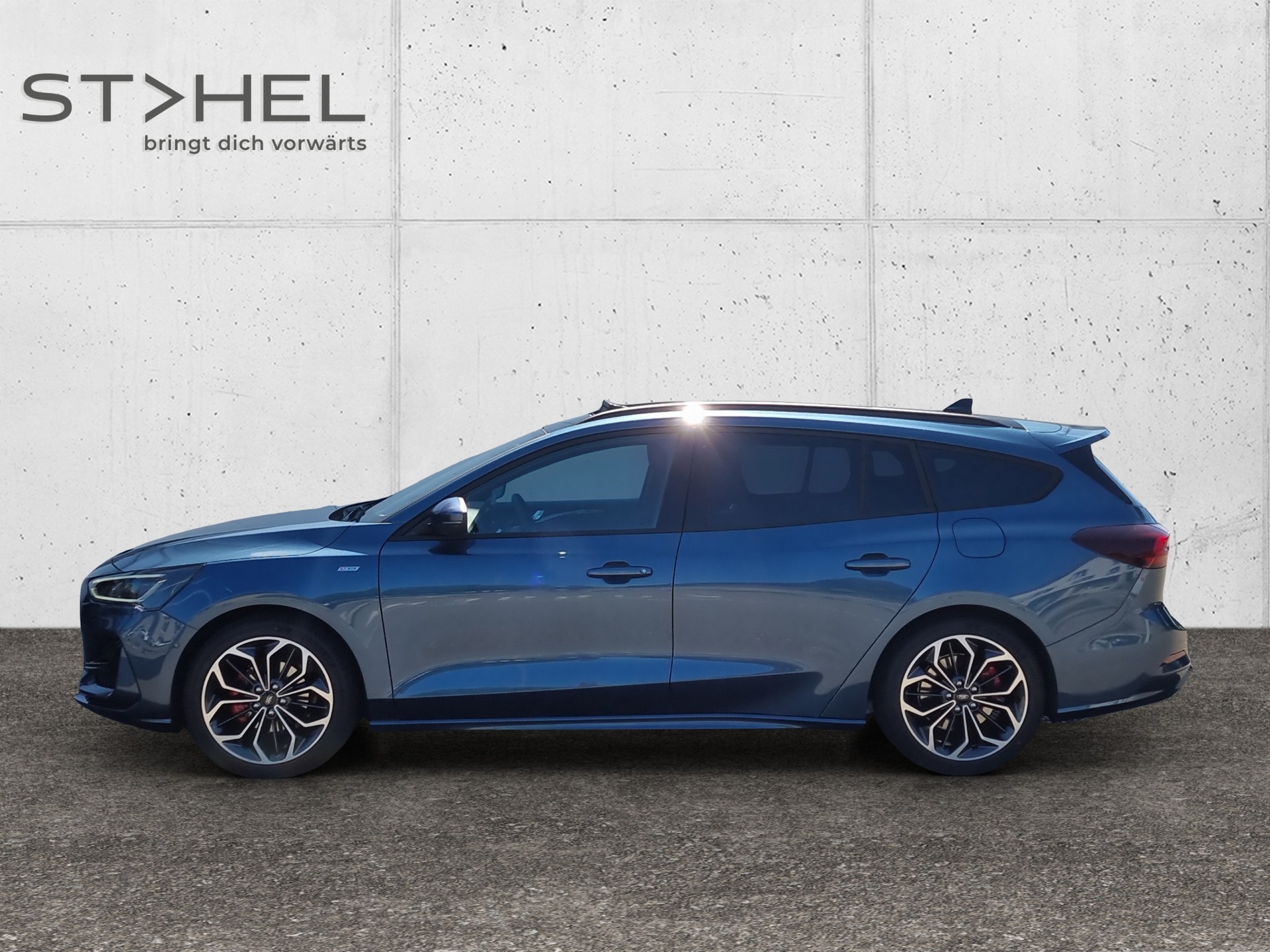 FORD Focus Station Wagon 1.0i EcoB Hybrid 155 ST-Line X-image-1