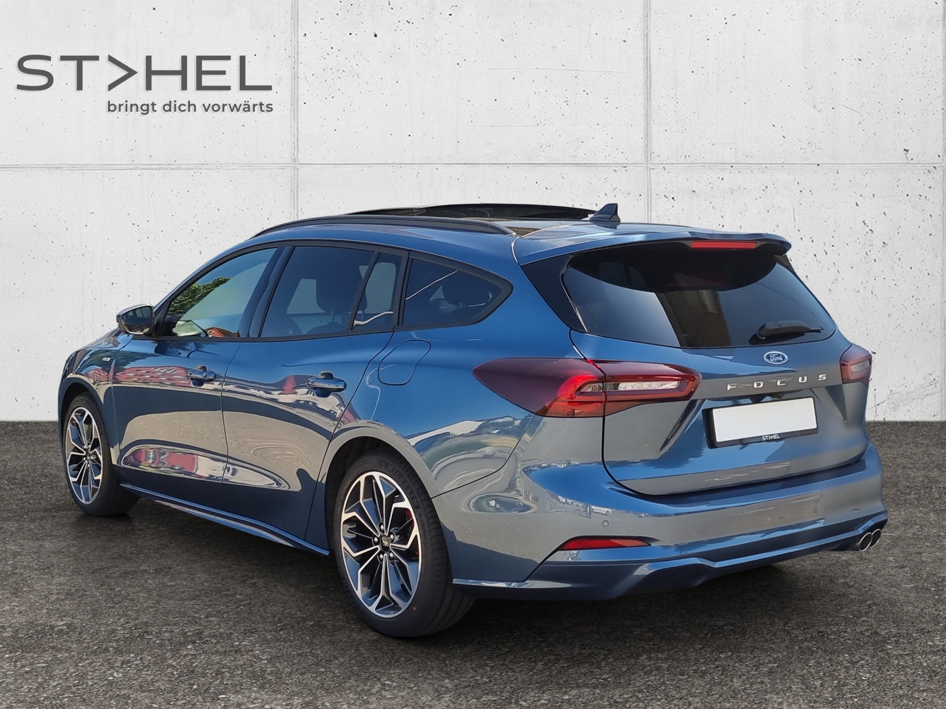 FORD Focus Station Wagon 1.0i EcoB Hybrid 155 ST-Line X-image-2