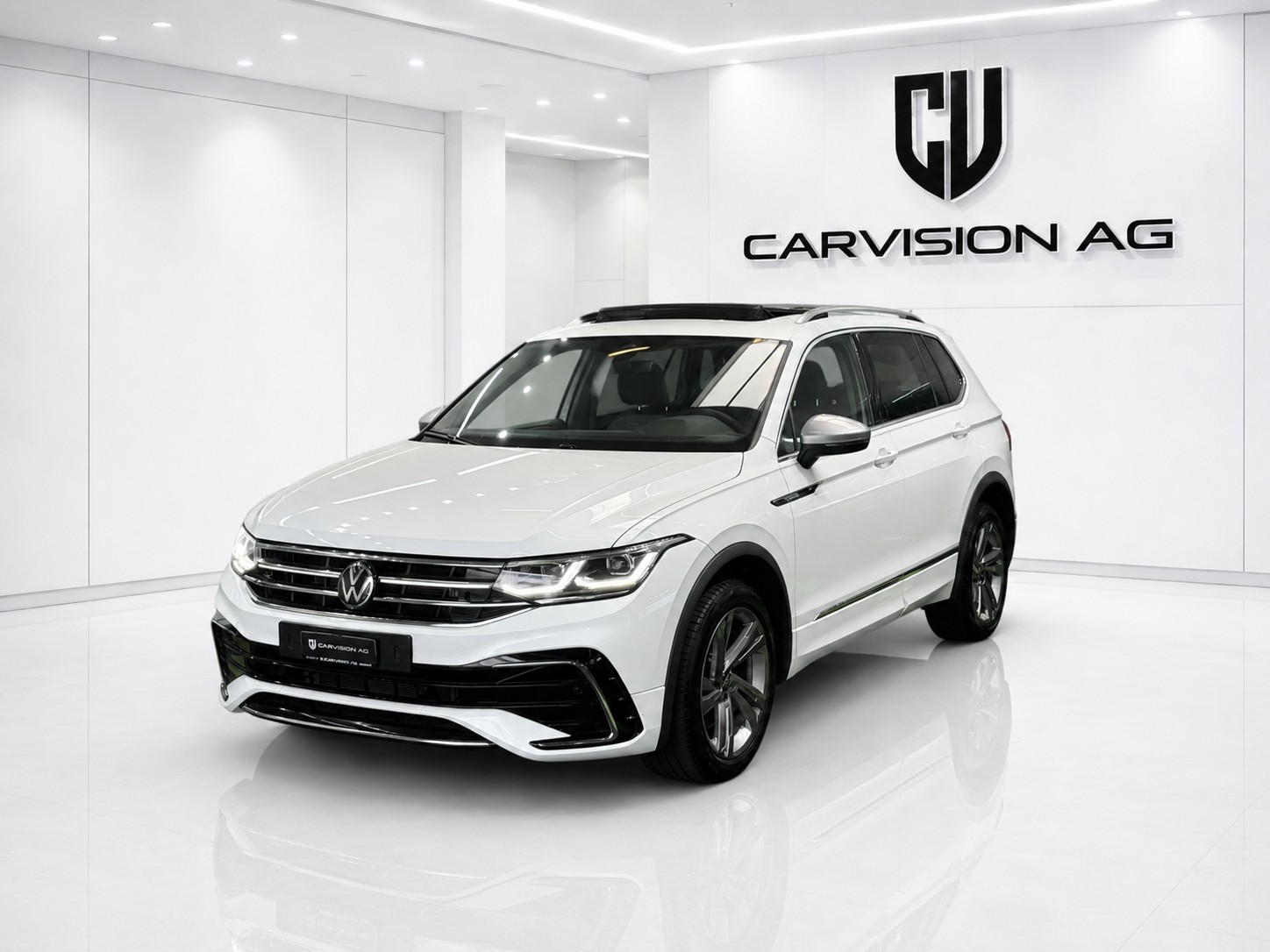 VW Tiguan Allspace 2.0 TDI SCR R-Line 4Motion DSG * 7-Plätzer * Panorama-Glasdach * Anhängerkupplung *5 Jahre Garantie*