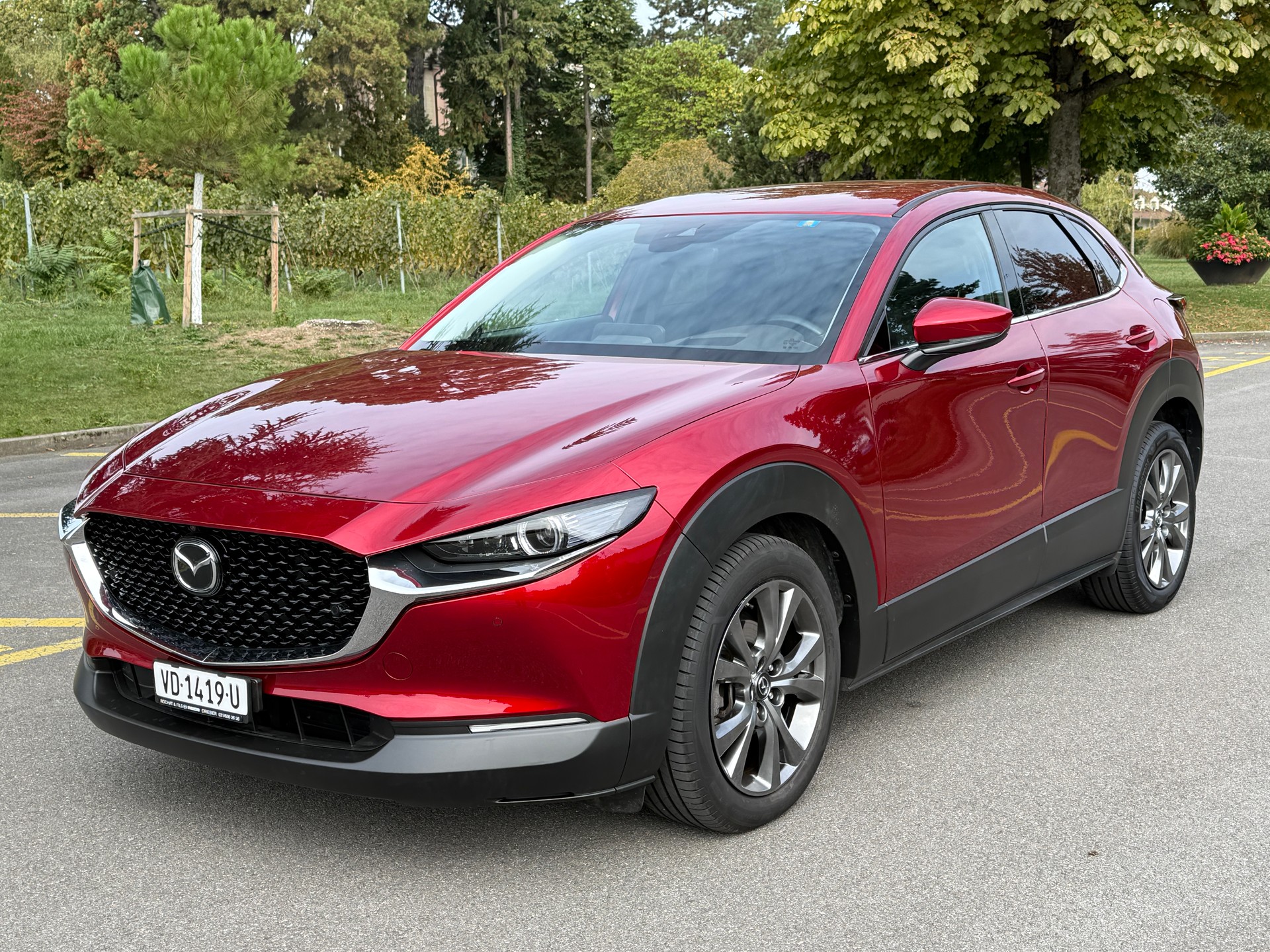MAZDA CX-30 SKYACTIV-X 186 M Hybrid AWD Revolution Automat - CUIR - NAVIGATION - ANDROID AUTO - APPLE CARPLAY-image-0