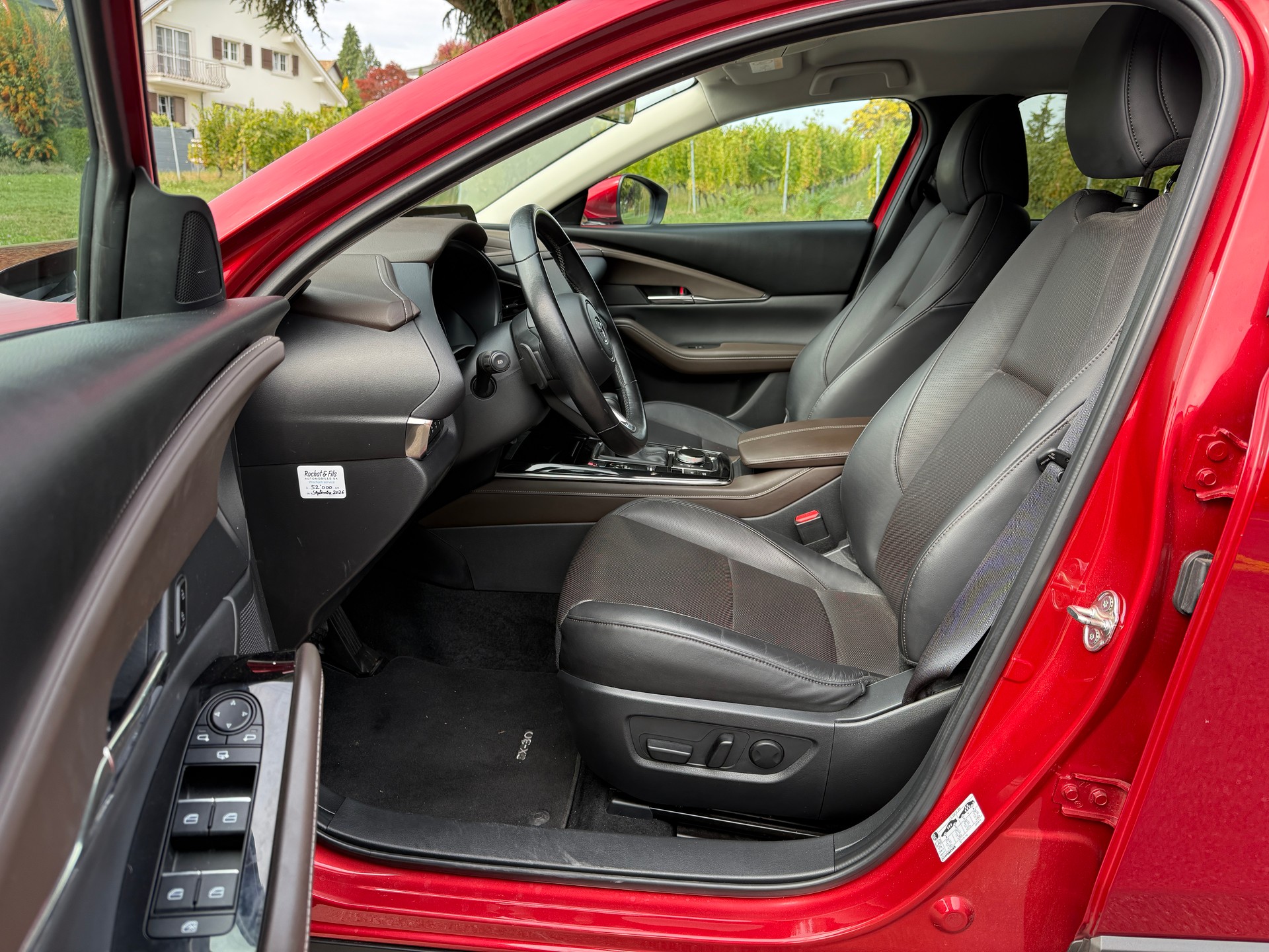MAZDA CX-30 SKYACTIV-X 186 M Hybrid AWD Revolution Automat - CUIR - NAVIGATION - ANDROID AUTO - APPLE CARPLAY-image-19