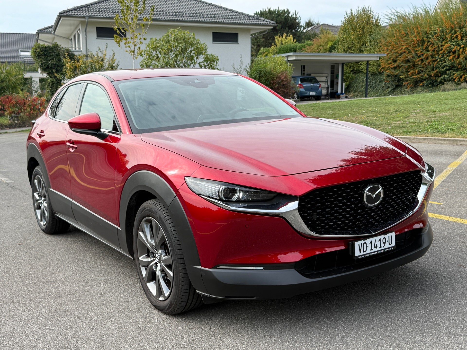 MAZDA CX-30 SKYACTIV-X 186 M Hybrid AWD Revolution Automat - CUIR - NAVIGATION - ANDROID AUTO - APPLE CARPLAY-image-14