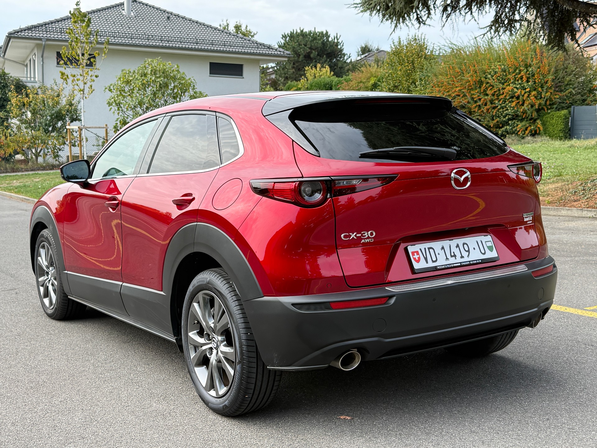 MAZDA CX-30 SKYACTIV-X 186 M Hybrid AWD Revolution Automat - CUIR - NAVIGATION - ANDROID AUTO - APPLE CARPLAY-image-3