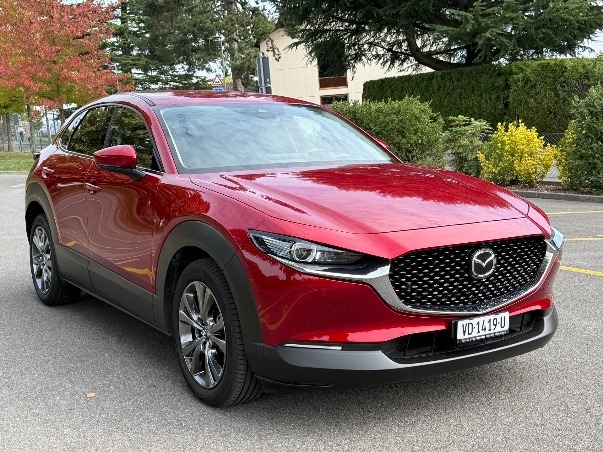 MAZDA CX-30 SKYACTIV-X 186 M Hybrid AWD Revolution Automat - CUIR - NAVIGATION - ANDROID AUTO - APPLE CARPLAY-image-2