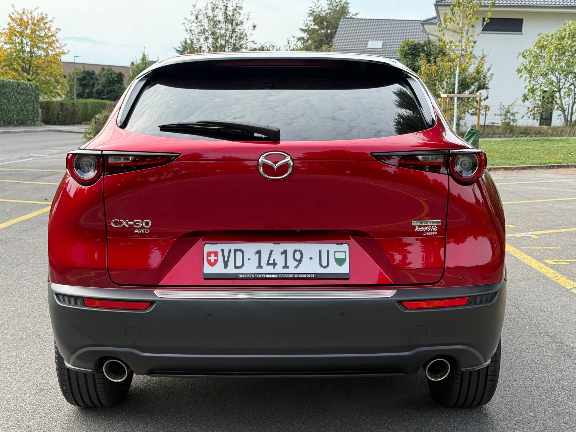 MAZDA CX-30 SKYACTIV-X 186 M Hybrid AWD Revolution Automat - CUIR - NAVIGATION - ANDROID AUTO - APPLE CARPLAY-image-11