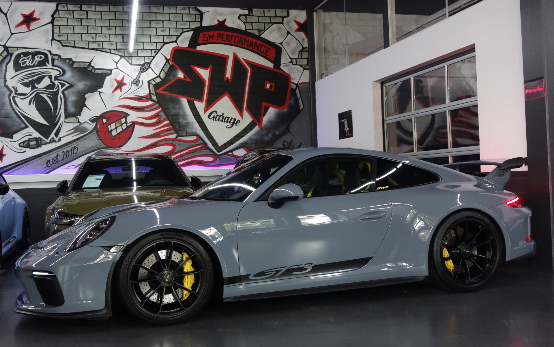 PORSCHE 911 GT3 PDK 991.2 ARCTIC GREY LIFTSYSTEM CLUBSPORT-image-1