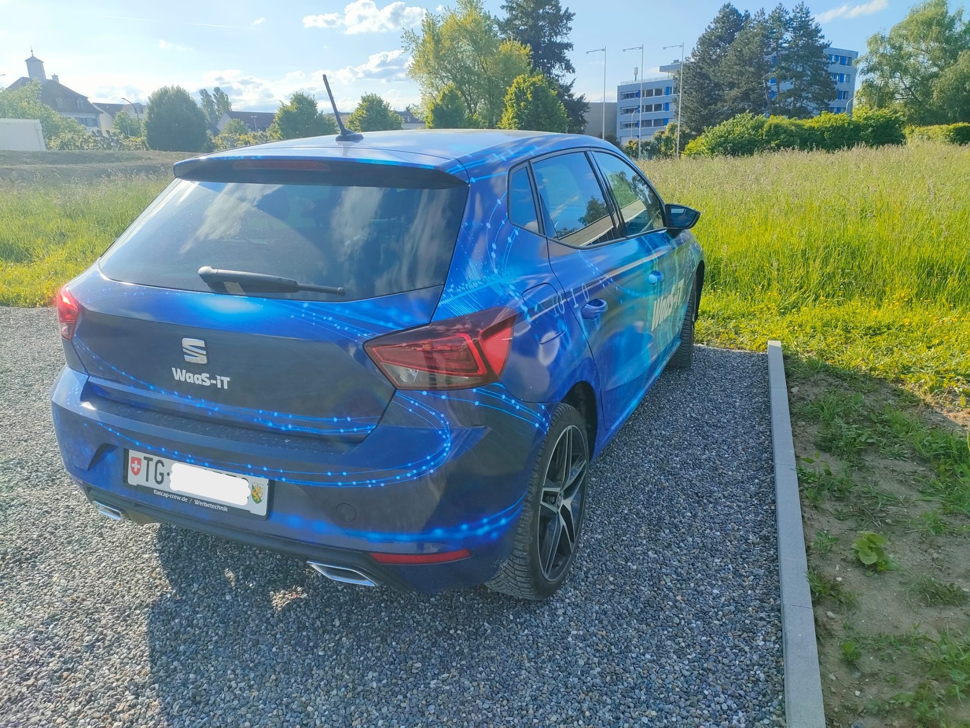 SEAT Ibiza 1.0 TGI CNG FR mit Vollfolierung WaaS-IT-image-1
