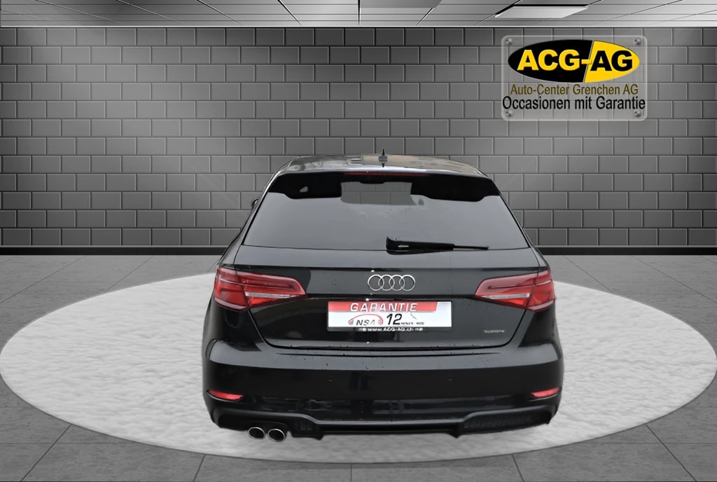 AUDI A3 Sportback 40 TDI Sport Attraction quattro S-tronic ** 184 PS ** Teil-Leder ** Navi ** Kamera ** Totwinkel-Assist **-image-4