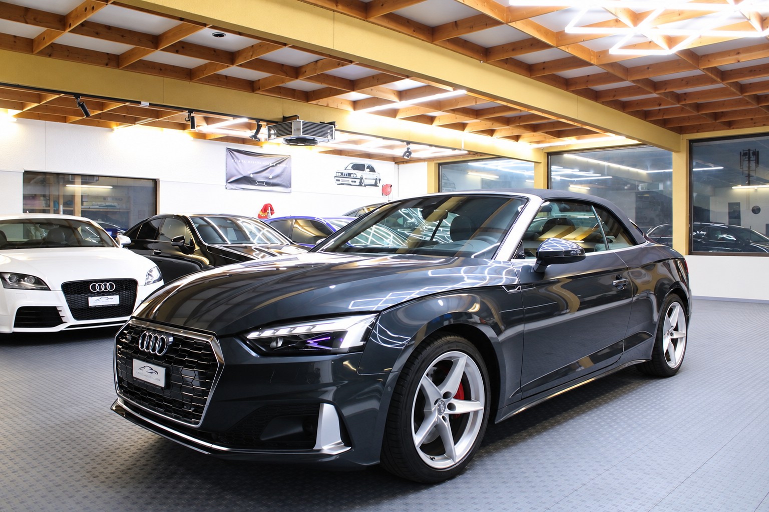 AUDI A5 Cabriolet 45 TFSI advanced quattro 3x S-Line / MASSAGE / Bang & Olufsen-image-0