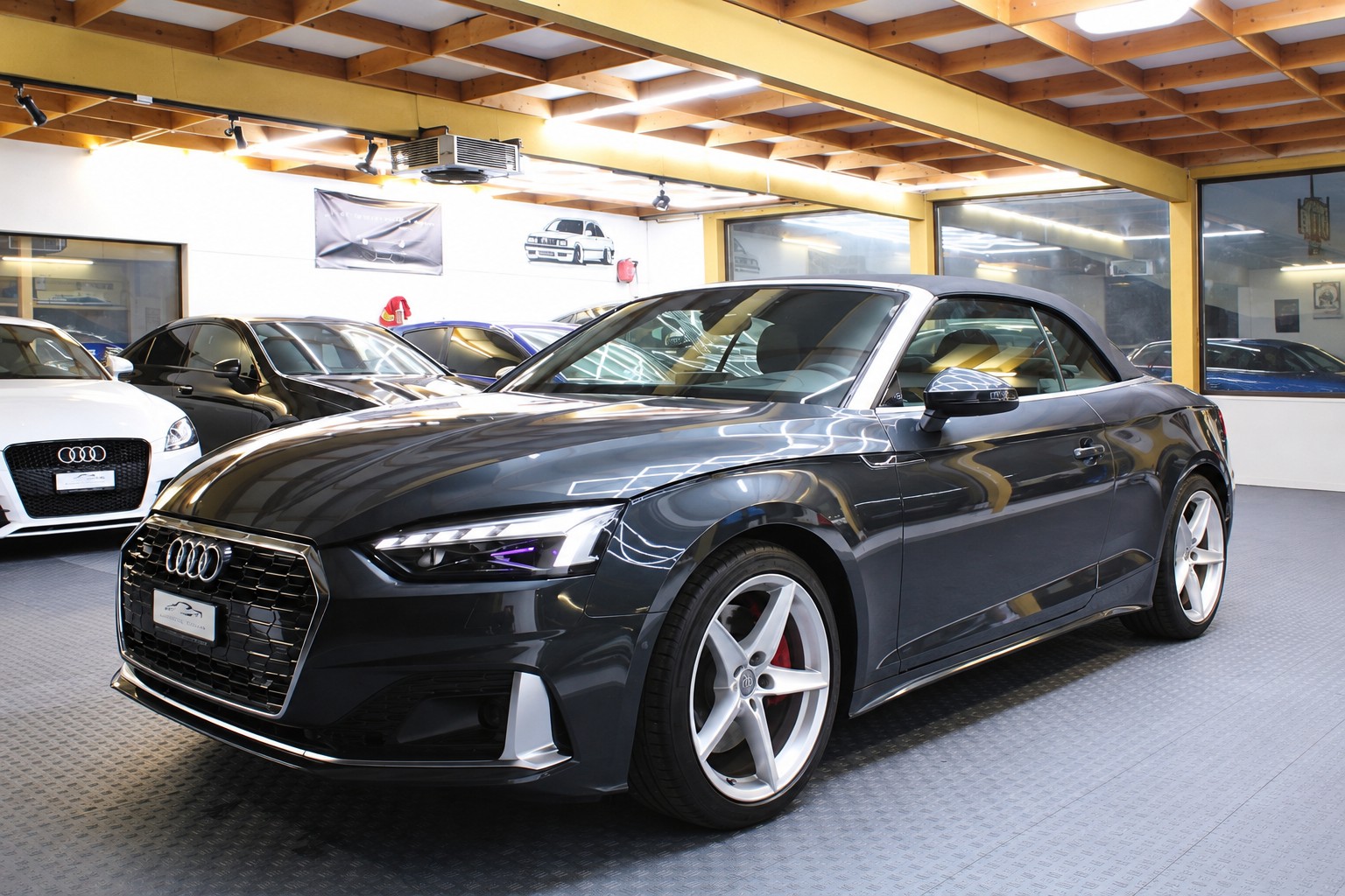 AUDI A5 Cabriolet 45 TFSI advanced quattro 3x S-Line / MASSAGE / Bang & Olufsen-image-1
