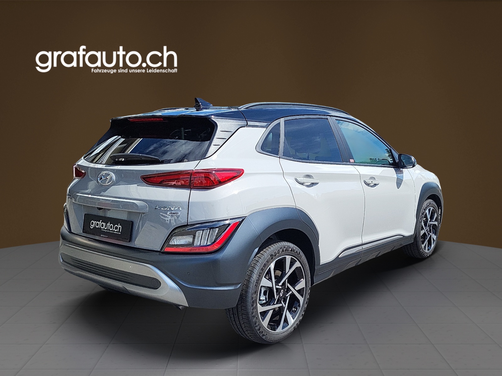 HYUNDAI Kona 1.6 T-GDi Vertex 4WD Two Tone-image-3