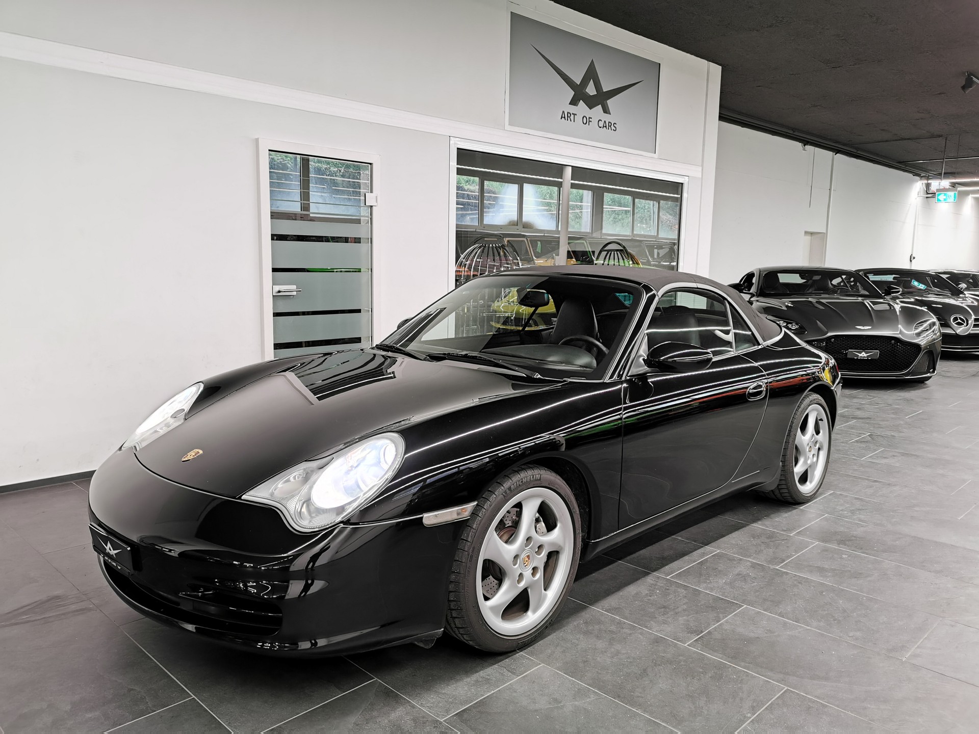PORSCHE 911 Carrera 4 Cabrio 996 320 PS KLASSIKER FACELIFT ALL BLACK EXKLUSIVE AUTO CH-AUTO, AUSTAUSCHMOTOR PORSCHE LEDER-image-10