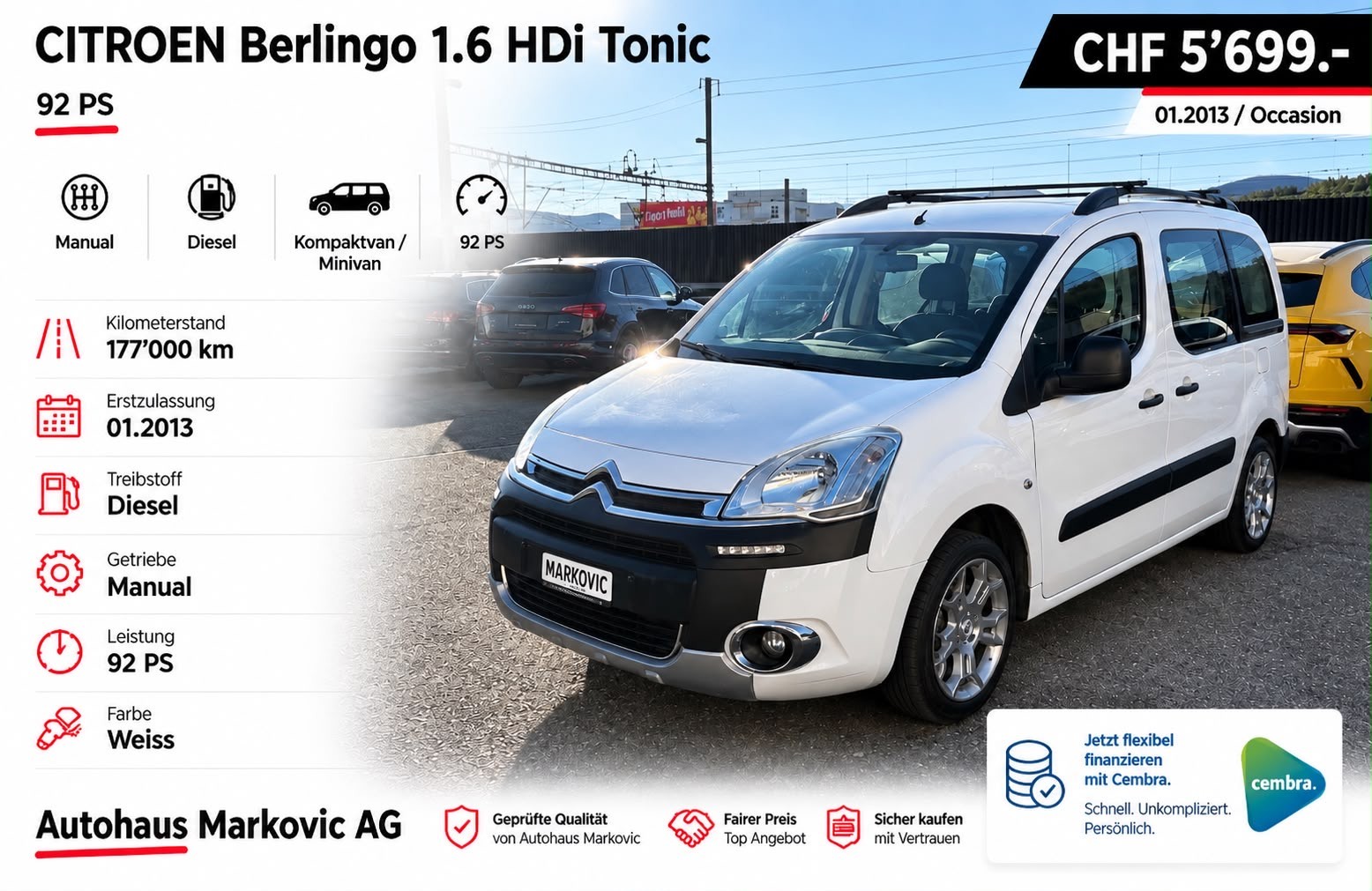 CITROEN Berlingo 1.6 HDi Tonic