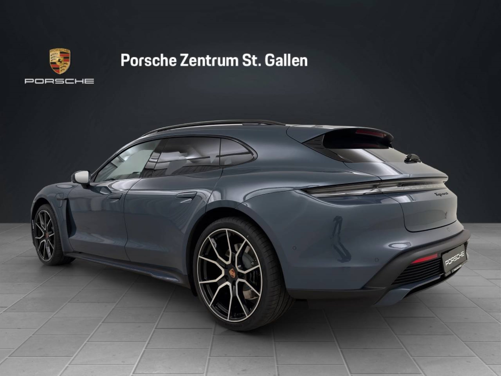 PORSCHE Taycan 4S Sport Turismo Black Edition-image-2