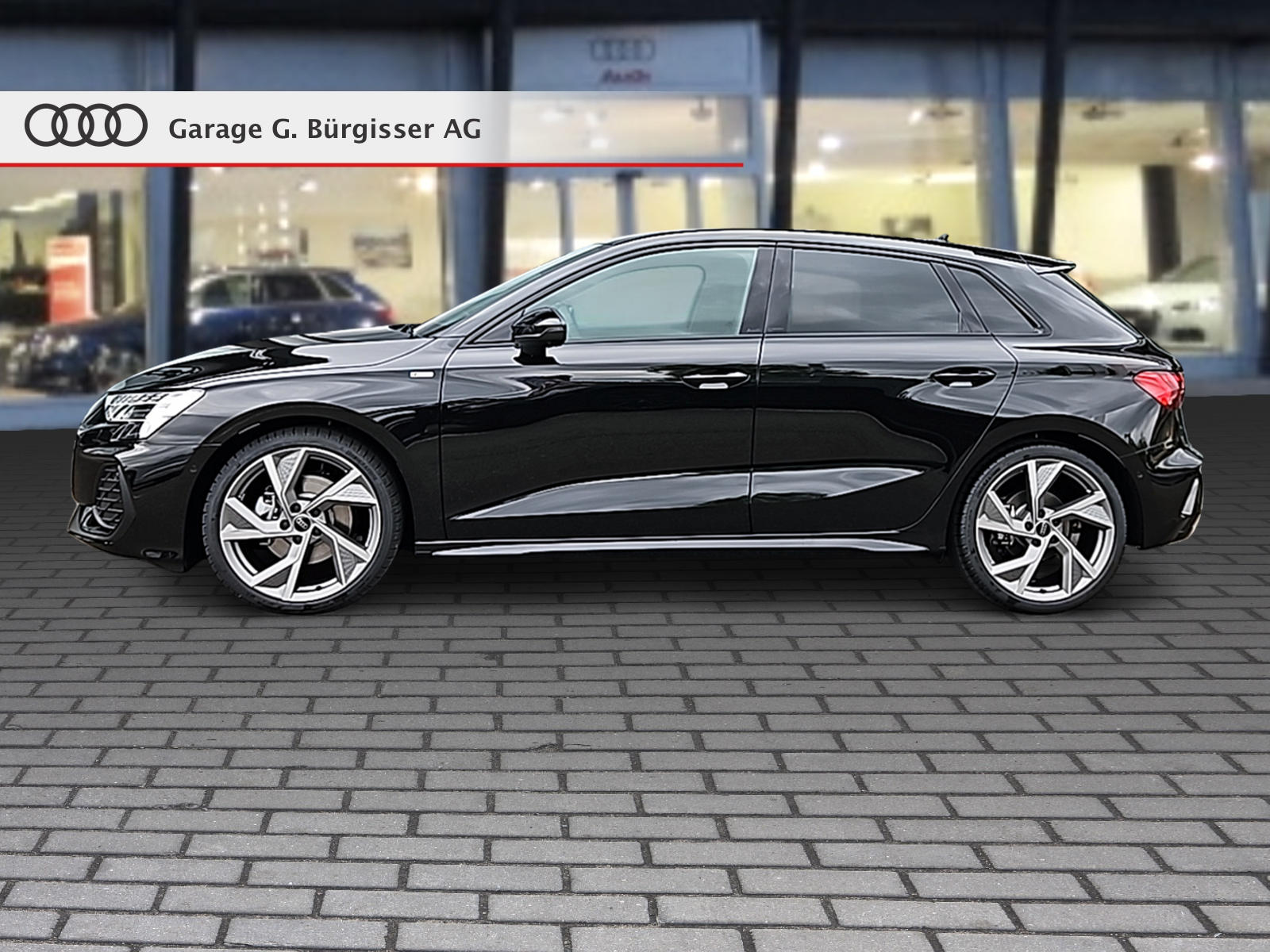 AUDI A3 Sportback TFSI 110 kW S line Attraction S tronic Mythosschwarz Metallic-image-2