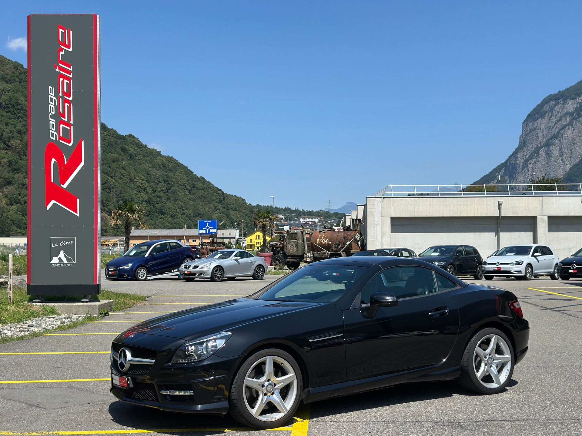 MERCEDES-BENZ SLK 300 9G-Tronic AMG LINE-image-1