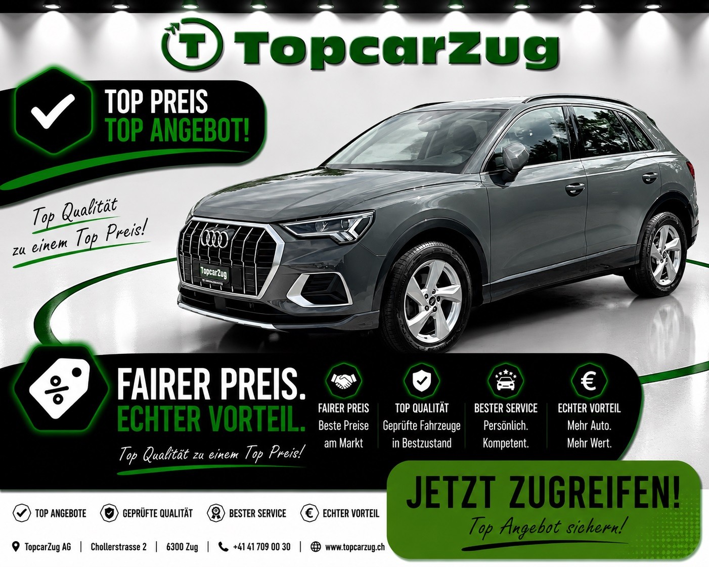 AUDI Q3 35 TDI advanced quattro S-tronic-image-0