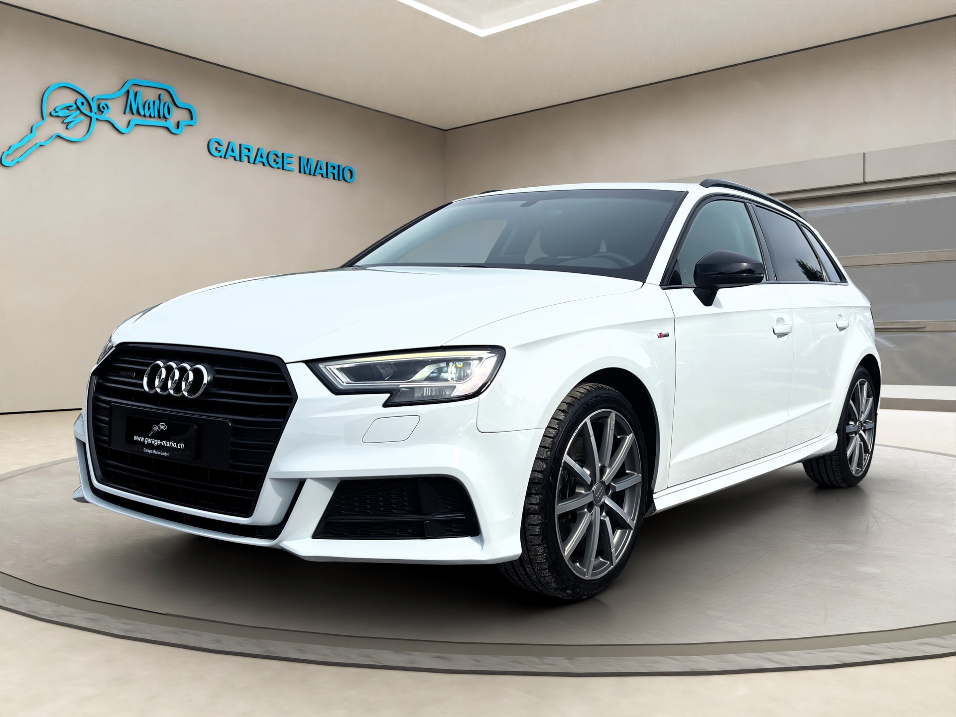 AUDI A3 Sportback❗S-LINE❗40 TFSI Sport quattro S-tronic ✅Frisch ab MFK & 8-fach bereift auf ALU✅-image-2