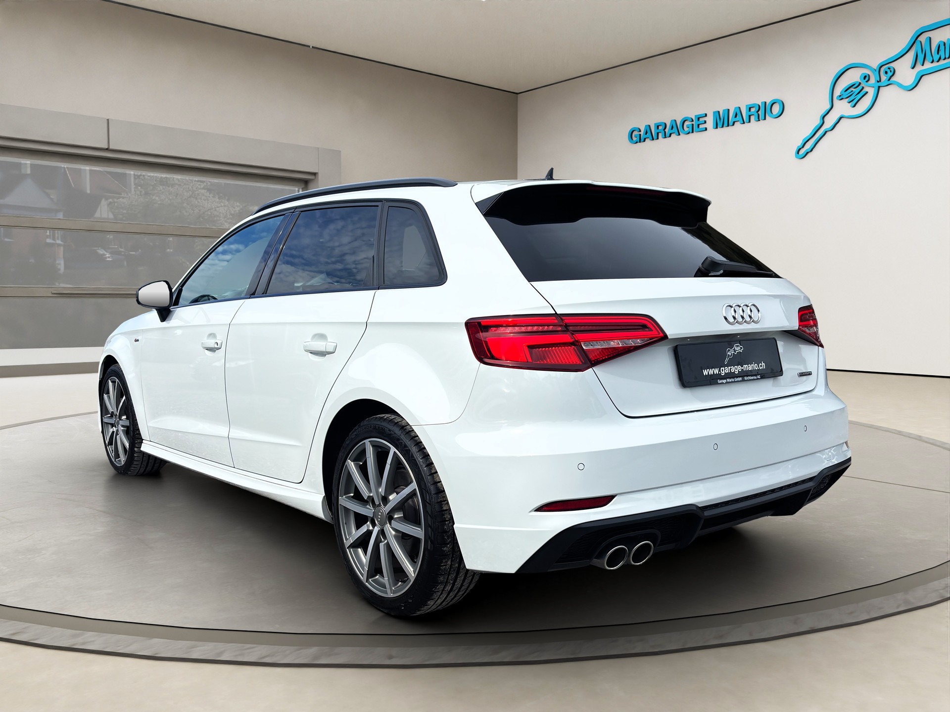 AUDI A3 Sportback❗S-LINE❗40 TFSI Sport quattro S-tronic ✅Frisch ab MFK & 8-fach bereift auf ALU✅-image-6