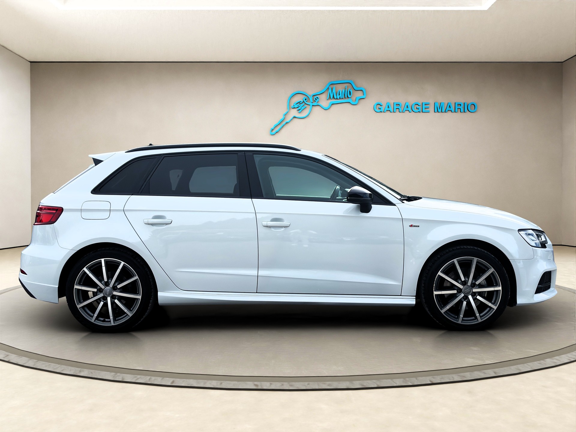 AUDI A3 Sportback❗S-LINE❗40 TFSI Sport quattro S-tronic ✅Frisch ab MFK & 8-fach bereift auf ALU✅-image-3
