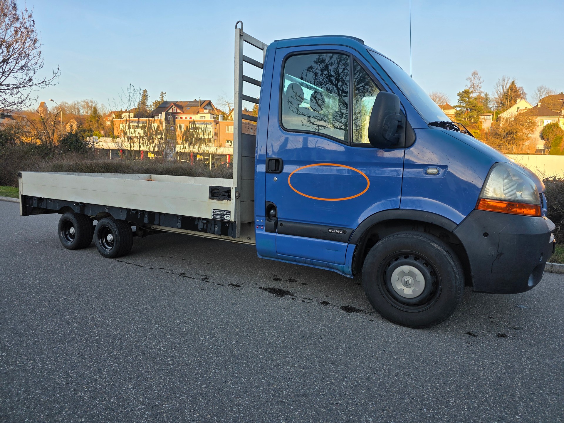 RENAULT Master 3.0L autotransporter Baldinger new service/parts 1465kg charge-image-6
