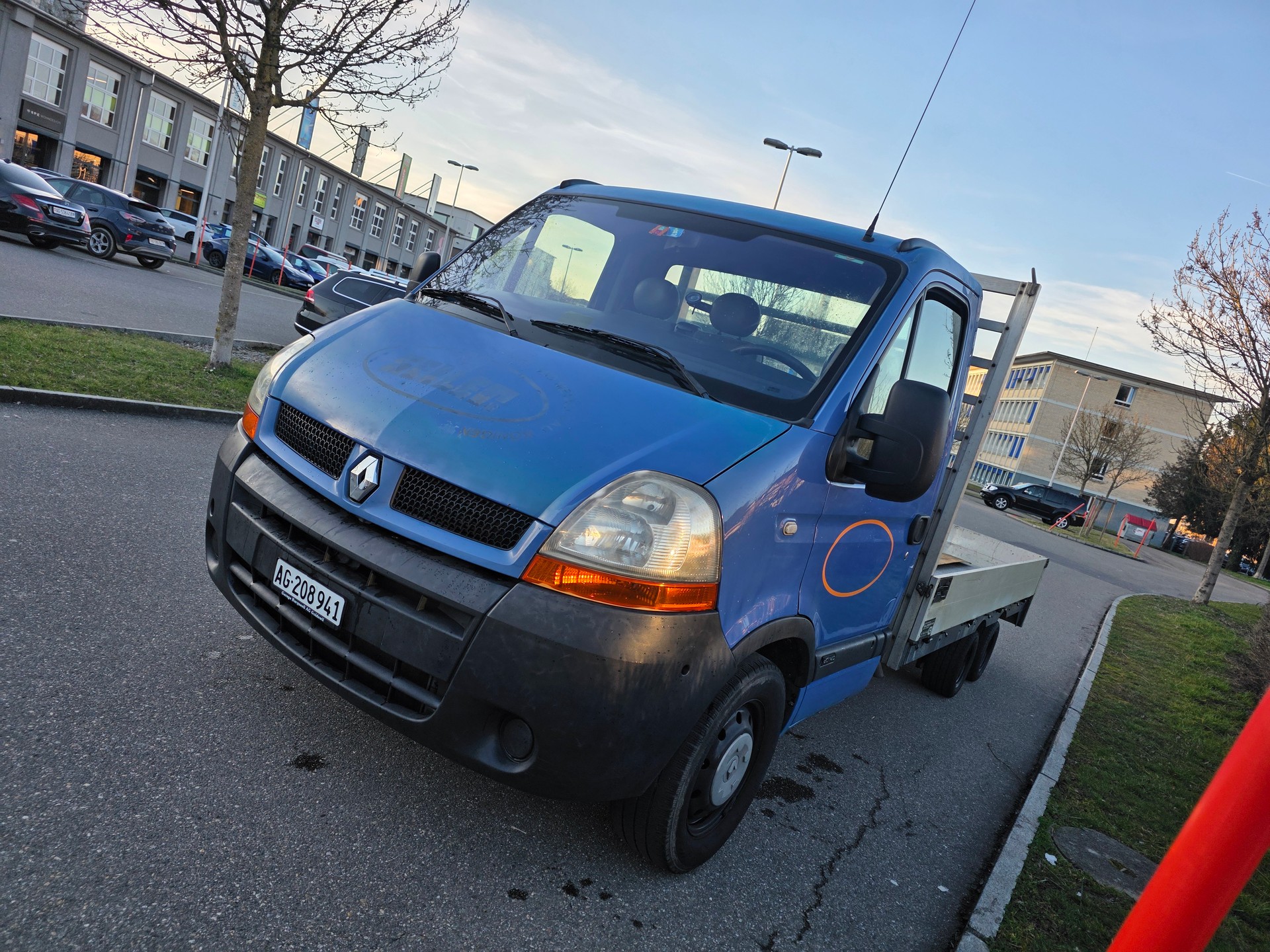 RENAULT Master 3.0L autotransporter Baldinger new service/parts 1465kg charge-image-3