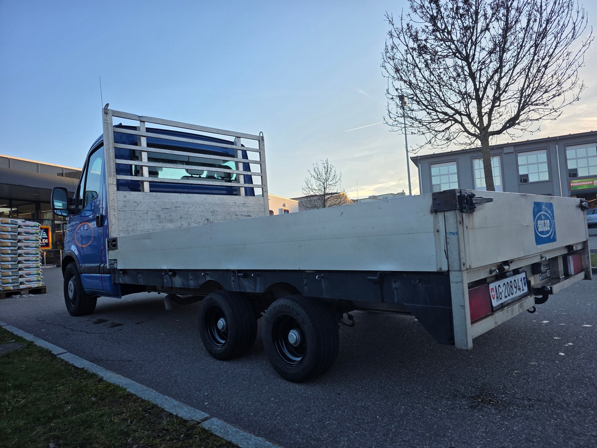 RENAULT Master 3.0L autotransporter Baldinger new service/parts 1465kg charge-image-4