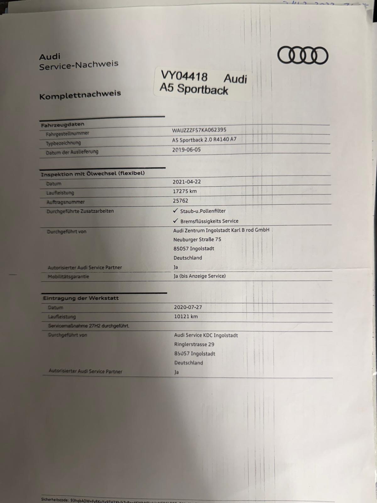 AUDI A5 Sportback 40 TFSI Design S-tronic-image-14