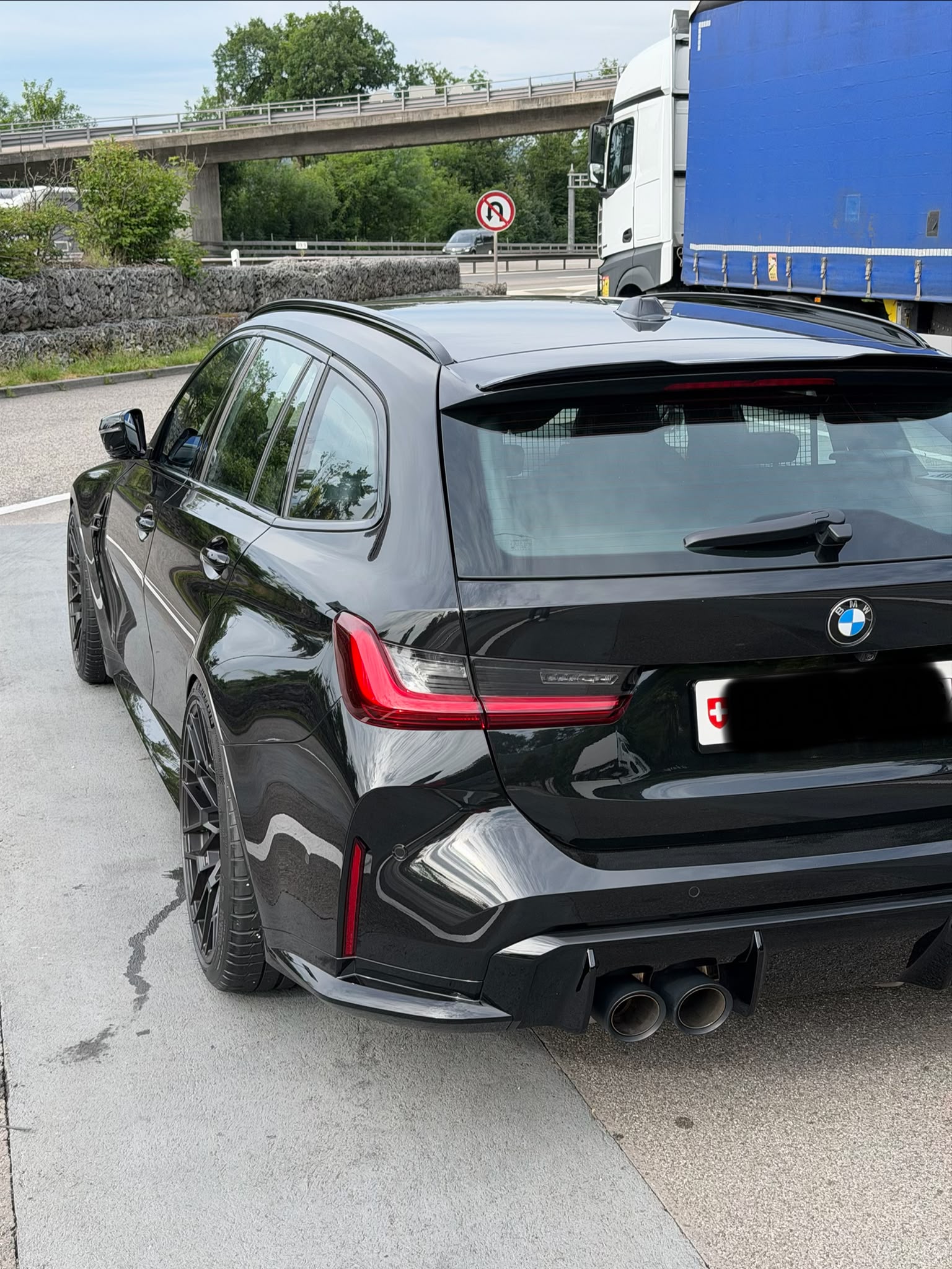 BMW M3 Competition xDrive/Gewindefahrwerk Gepfeffert KW V3 Clubsport(Neu ca. 500KM)/CS Frontgrill/CS Felgen 20Zoll-image-1
