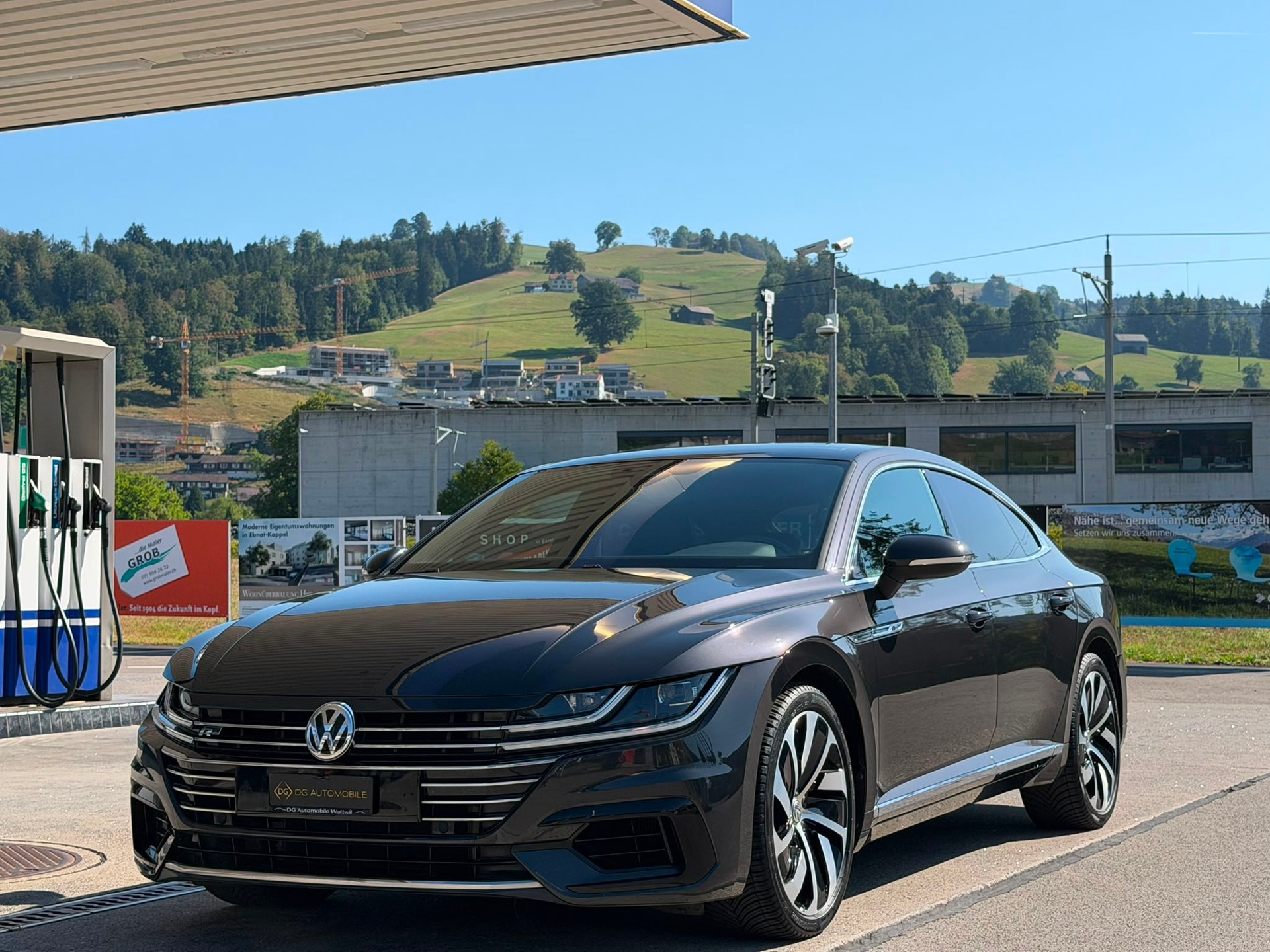 VW Arteon 2.0 TSI BMT R-Line 4Motion DSG *Standheizung**Glasschiebedach**Assistenzpaket**Surroundkamera**DynaudioSoundsystem*-image-0