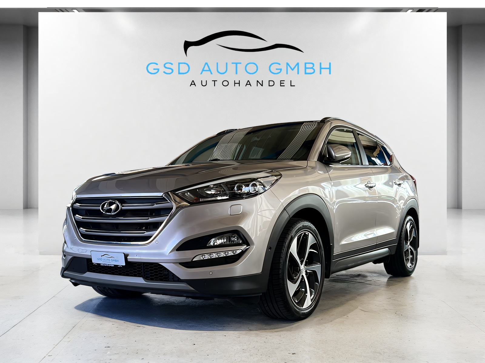 HYUNDAI Tucson 2.0 CRDI Vertex 4WD Automatic**Panodach,Sitzbelüftung,Rückfahrtkamera,Frisch ab MFK**-image-0