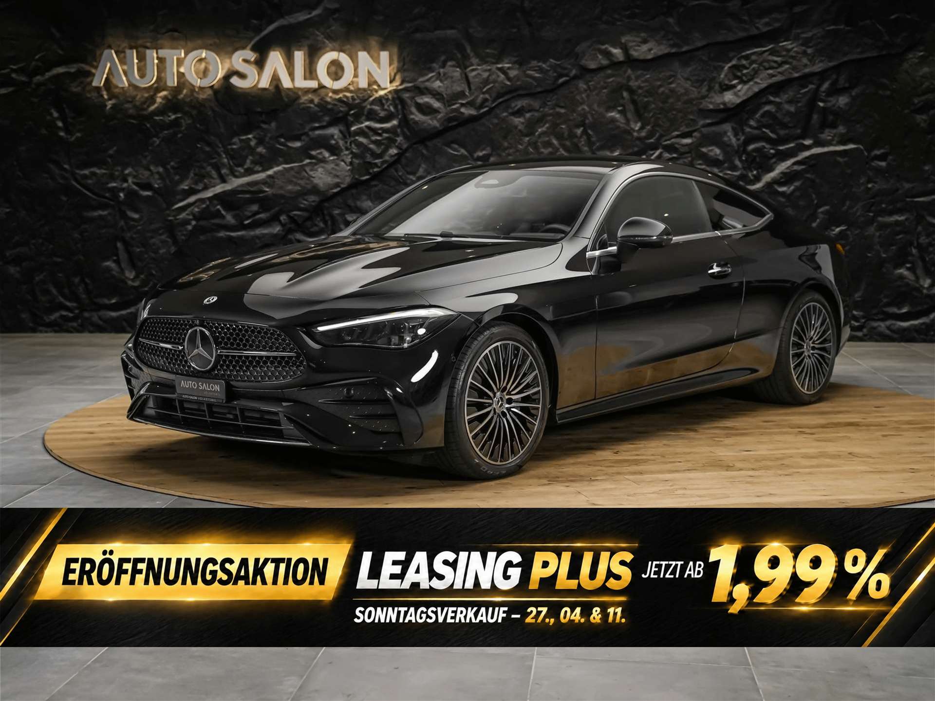 MERCEDES-BENZ CLE 200 Coupé AMG Line 9G-Tronic Werksgarantie*Burmester*360° Kamera*-image-0