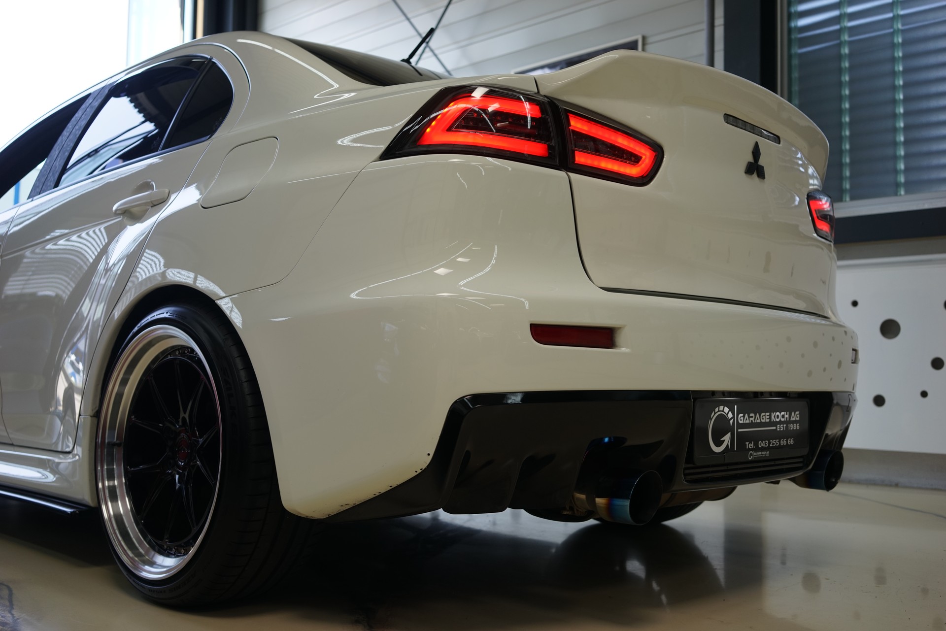MITSUBISHI Lancer Evo X GSR Arashi / Cartec 353Ps Ein UNIKAT **-image-7