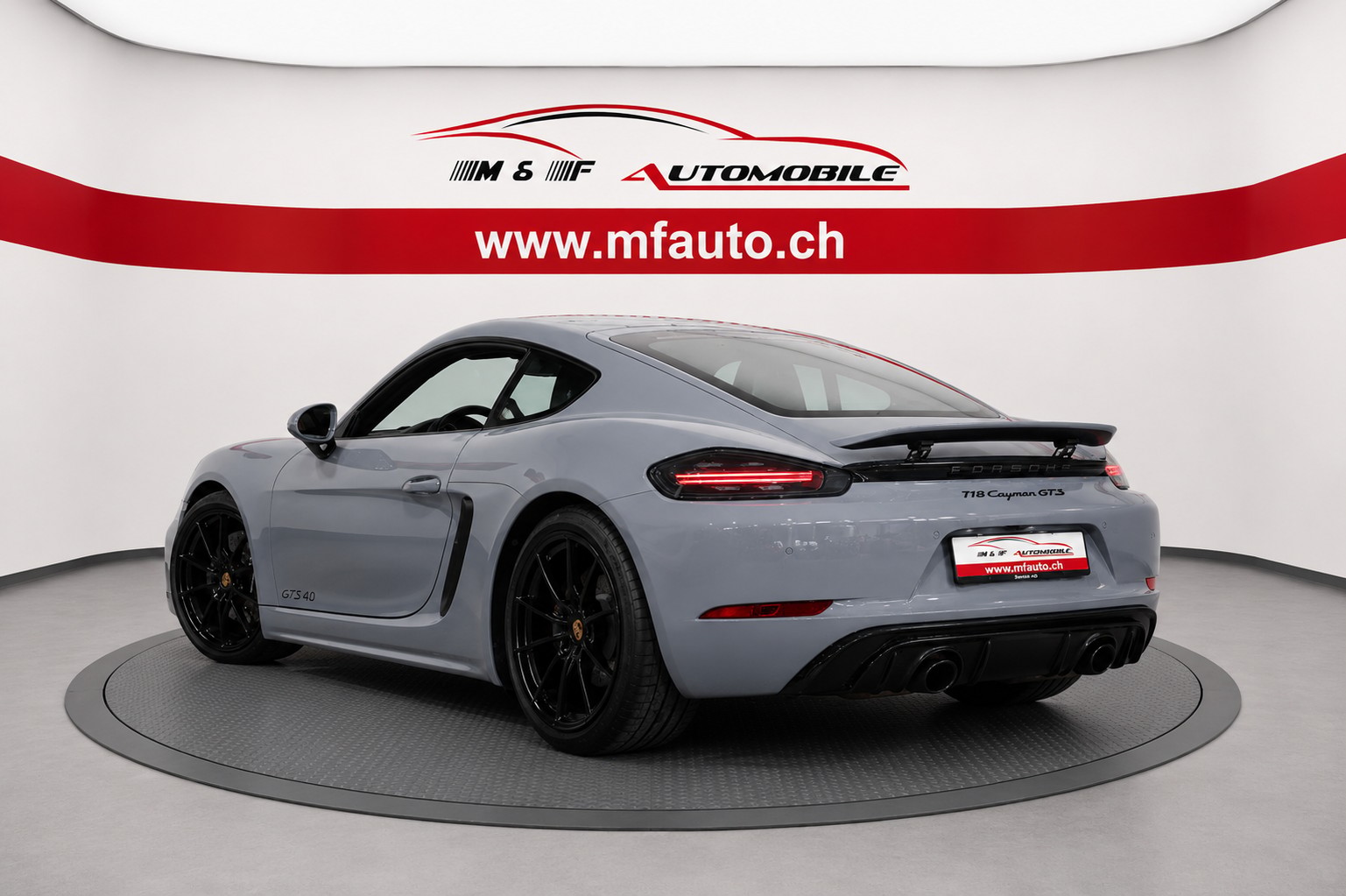 PORSCHE Cayman 718 4.0 GTS PDK CH FAHRZEUG AUS 1. HAND-showroom-element-3