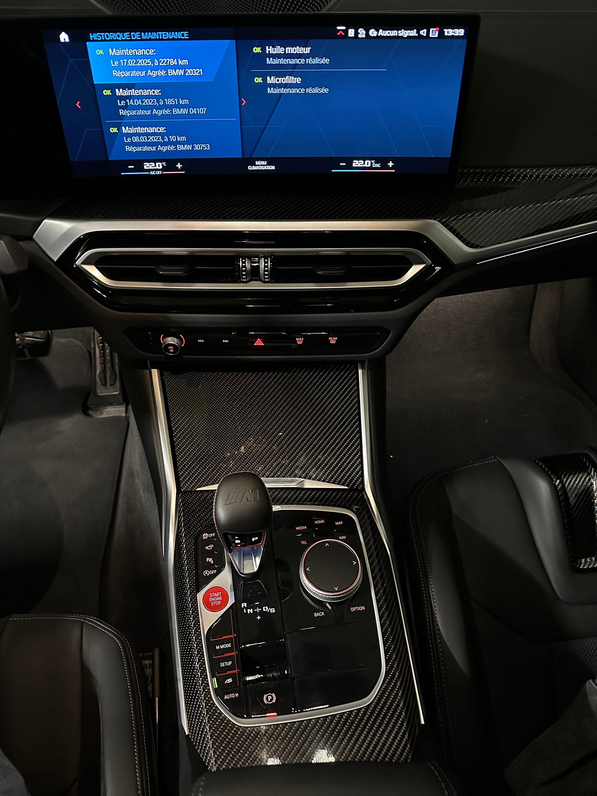 BMW M3 Competition M xDrive // Leasing dès 825.- // M Carbone Schalenstize // Brooklyn Grey Metallic // Garantie BMW 02/2028-image-9