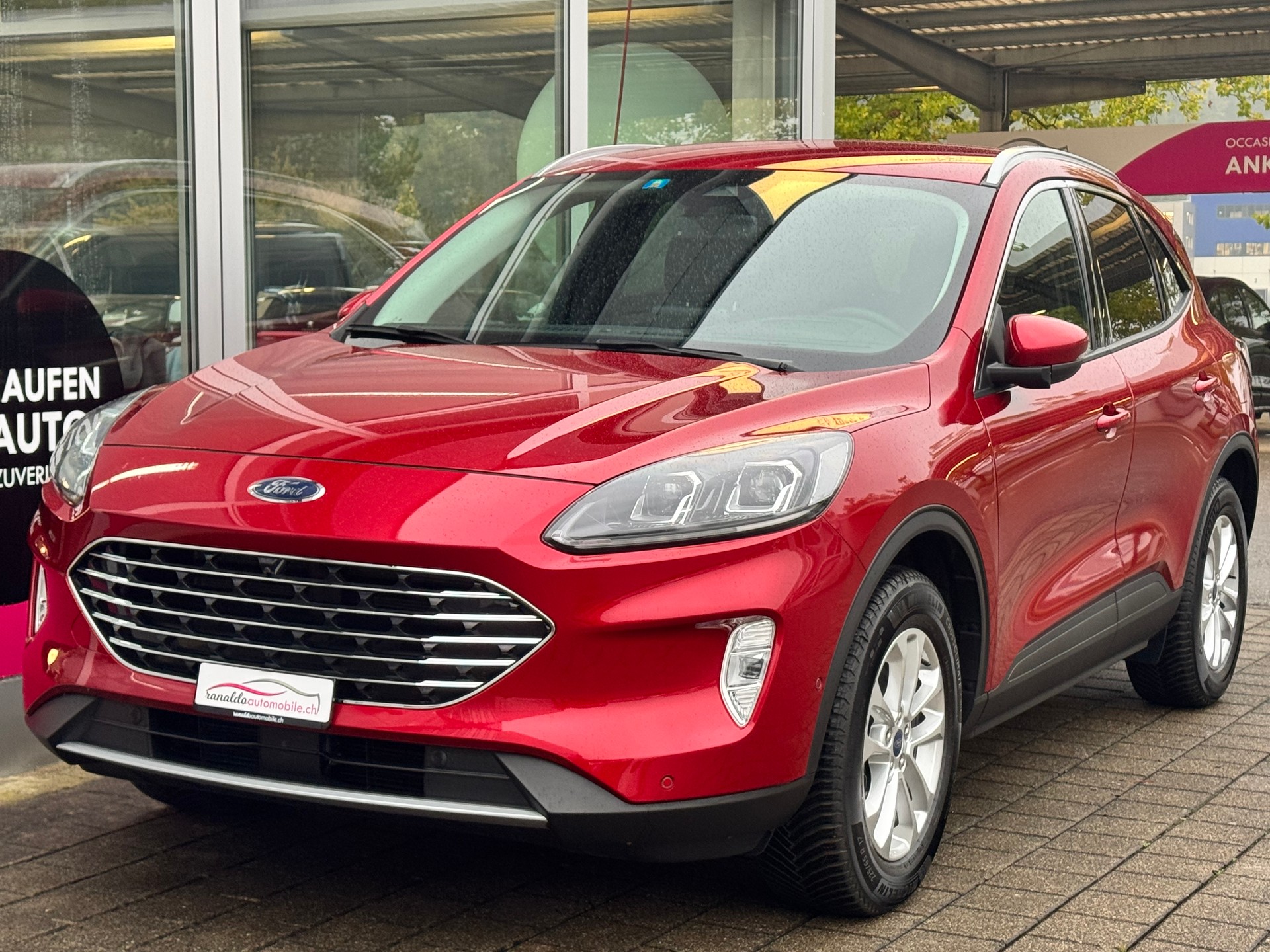 FORD Kuga 2.0 TDCi EcoBlue TitaniumX+4x4+Automat+Navigation+Bluetooth+Rückfahrkamera+LED Scheinwerfer+ACC+AHK 2'100kg+El. Sportsitze+-showroom-element-2