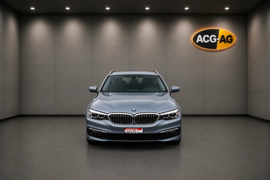 BMW 520d xDrive Touring Steptronic ** Voll-Leder ** Gr-Navi ** RF-Kamera ** PDC V+H ** Sitzheizung ** Frisch Ab MFK & Service **-image-1