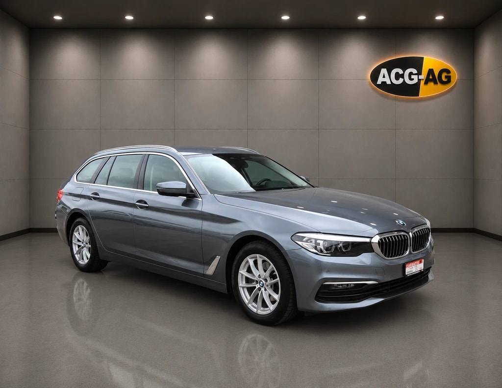 BMW 520d xDrive Touring Steptronic ** Voll-Leder ** Gr-Navi ** RF-Kamera ** PDC V+H ** Sitzheizung ** Frisch Ab MFK & Service **-image-0