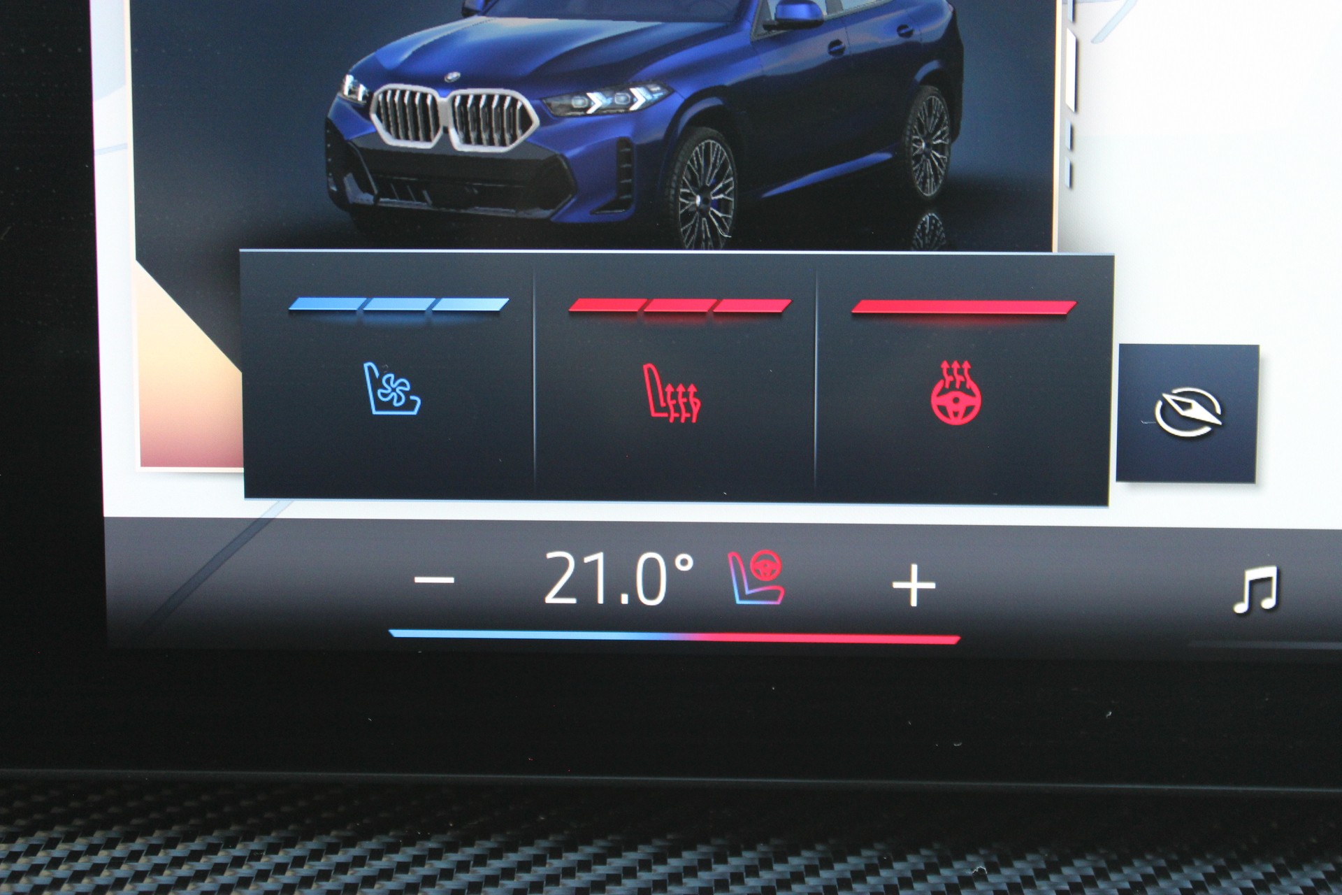 BMW X6 xDrive 48V 40d M Sport Pro Individual Tansanitblau Metallic Bowers & Wilkins 🎉1.88%-LEASINGAKTION🎉-image-23