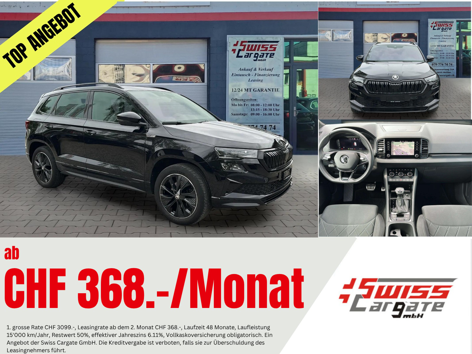 SKODA Karoq 2.0 TSI SportLine 4x4 DSG mit AHK & Rückfahrkamera + DCC-image-0