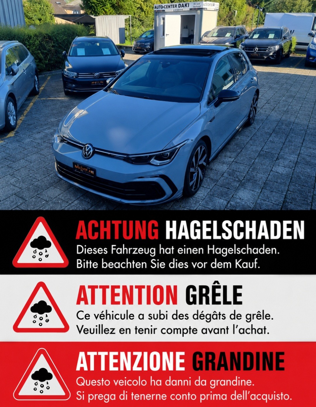 VW GOLF VIII 2.0 TDI DSG 2x R-Line Delfingrau