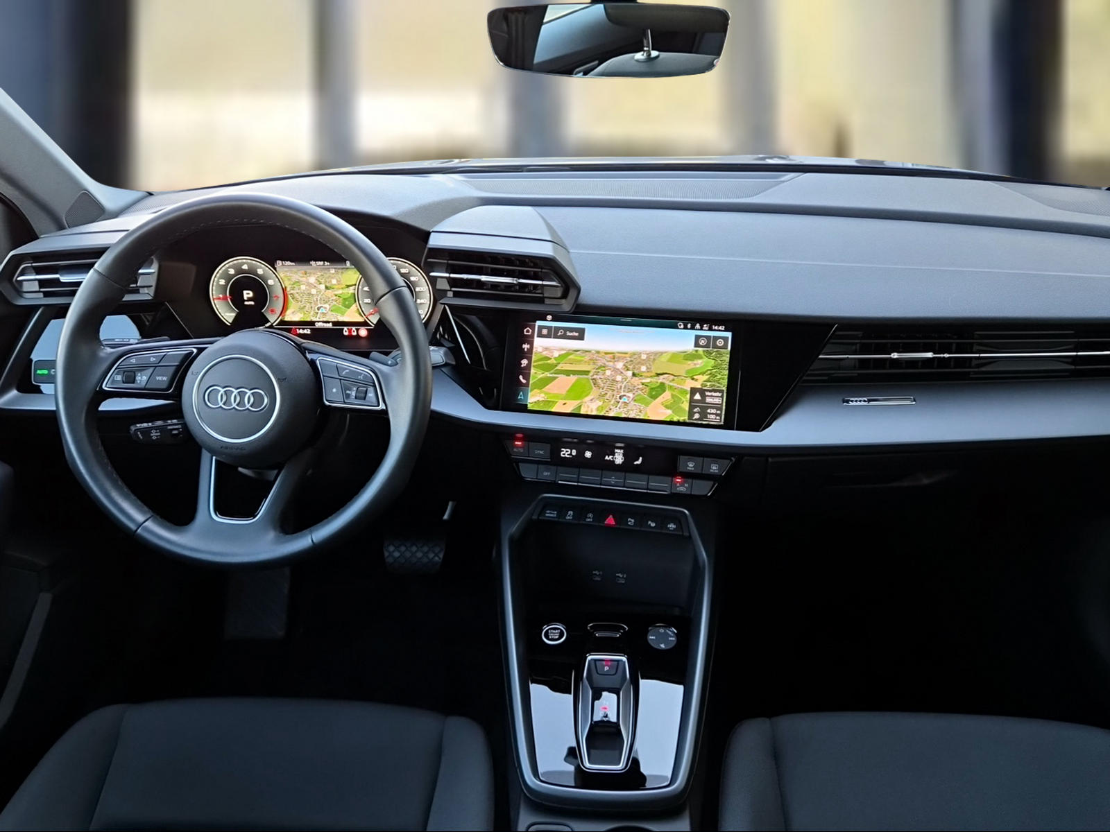 AUDI A3 Sportback 35 TFSI advanced Attractione S-tronic Navarrablau Metallic-image-6